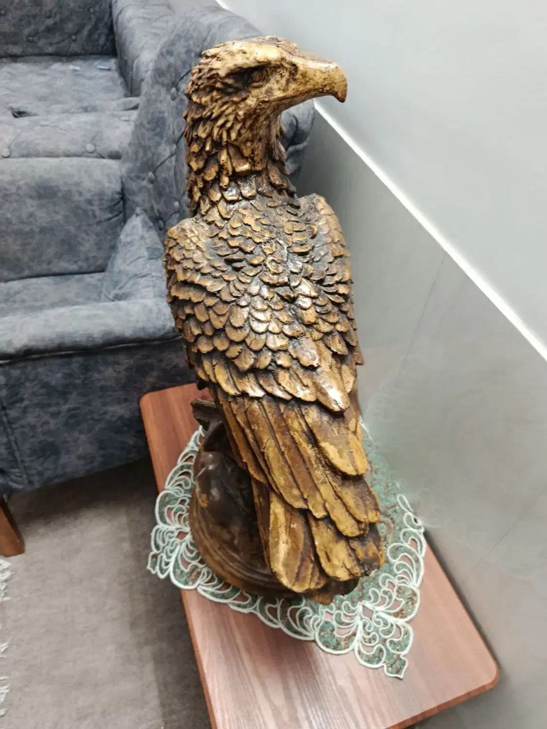 مجسمه اسب و عقاب|مجسمه، تندیس، ماکت|یزد, |دیوار