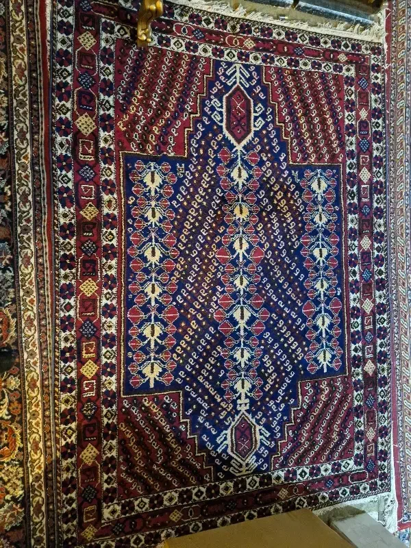 قالیباف دست بافت|فرش|رفسنجان, |دیوار