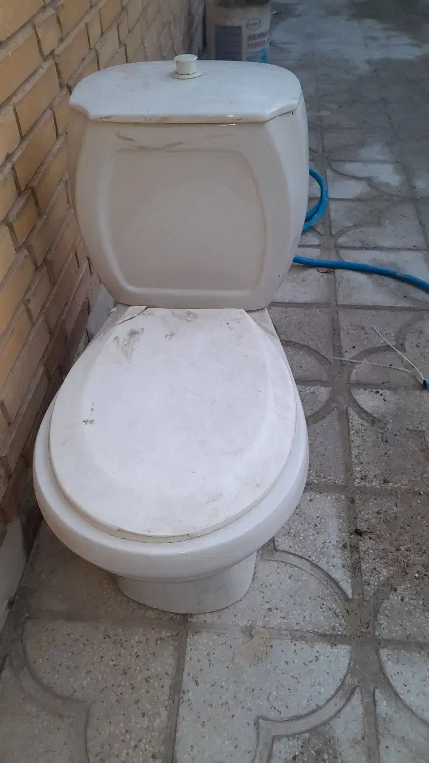 توالت فرنگی دوتیکه|لوازم سرویس بهداشتی|شیراز, آزادگان|دیوار