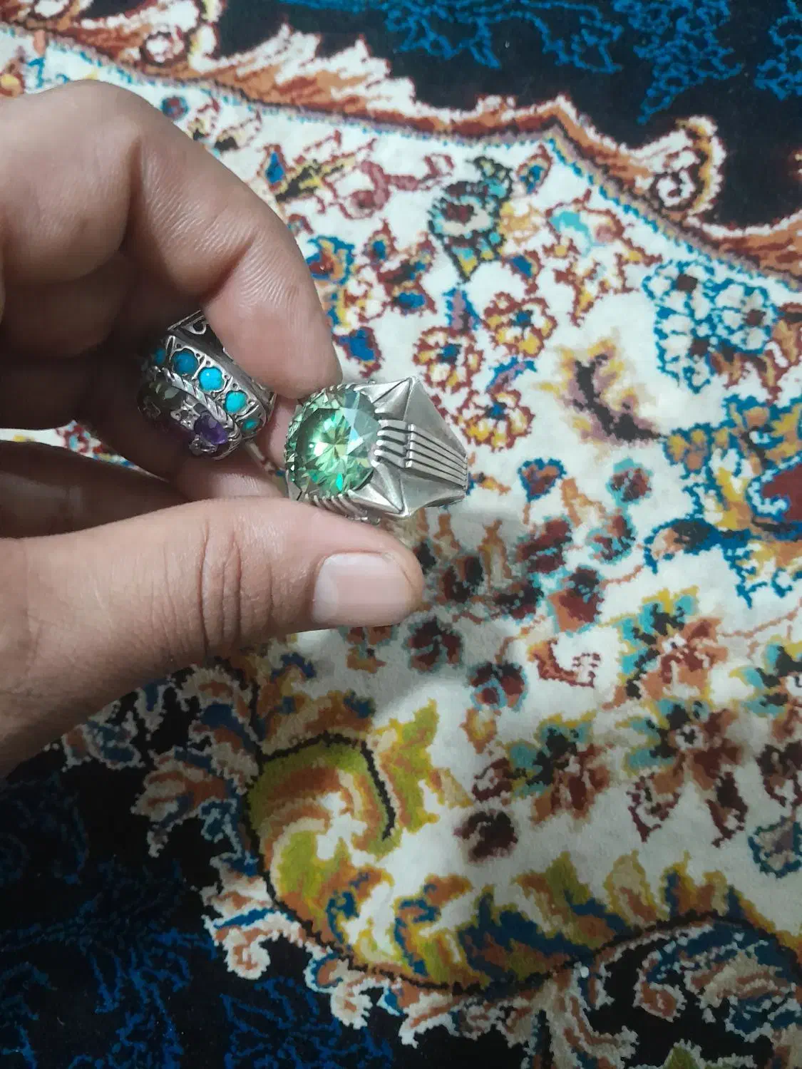 انگشتر جواهری وموزاینات کلکسیونی|جواهرات|پاکدشت, خاتون آباد|دیوار