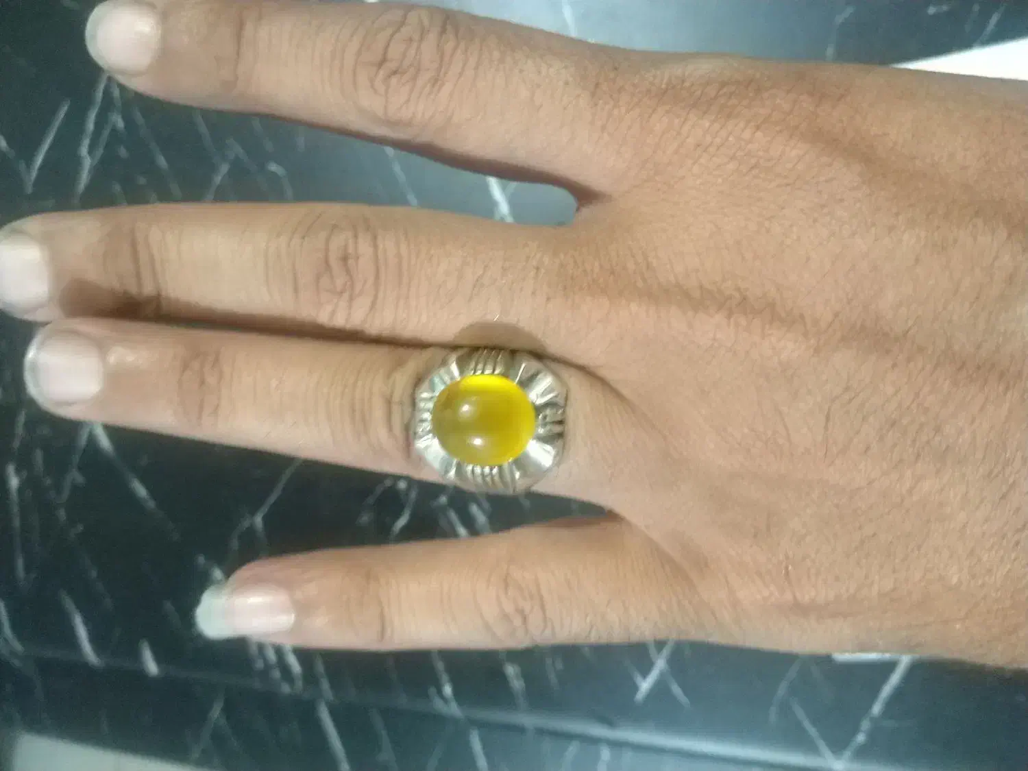 انگشتر نقره دست ساز زیبا|جواهرات|رشت, شهرک آیت الله منتظری|دیوار