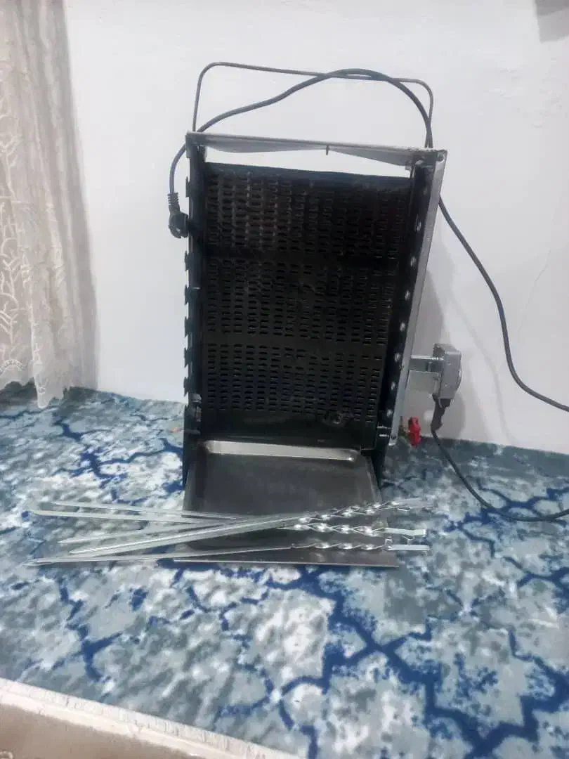 کباب پز دوطرف باسیخ گردان هم گازی هم برقی|اجاق گاز و لوازم برقی پختوپز|تالش, هشتپر|دیوار