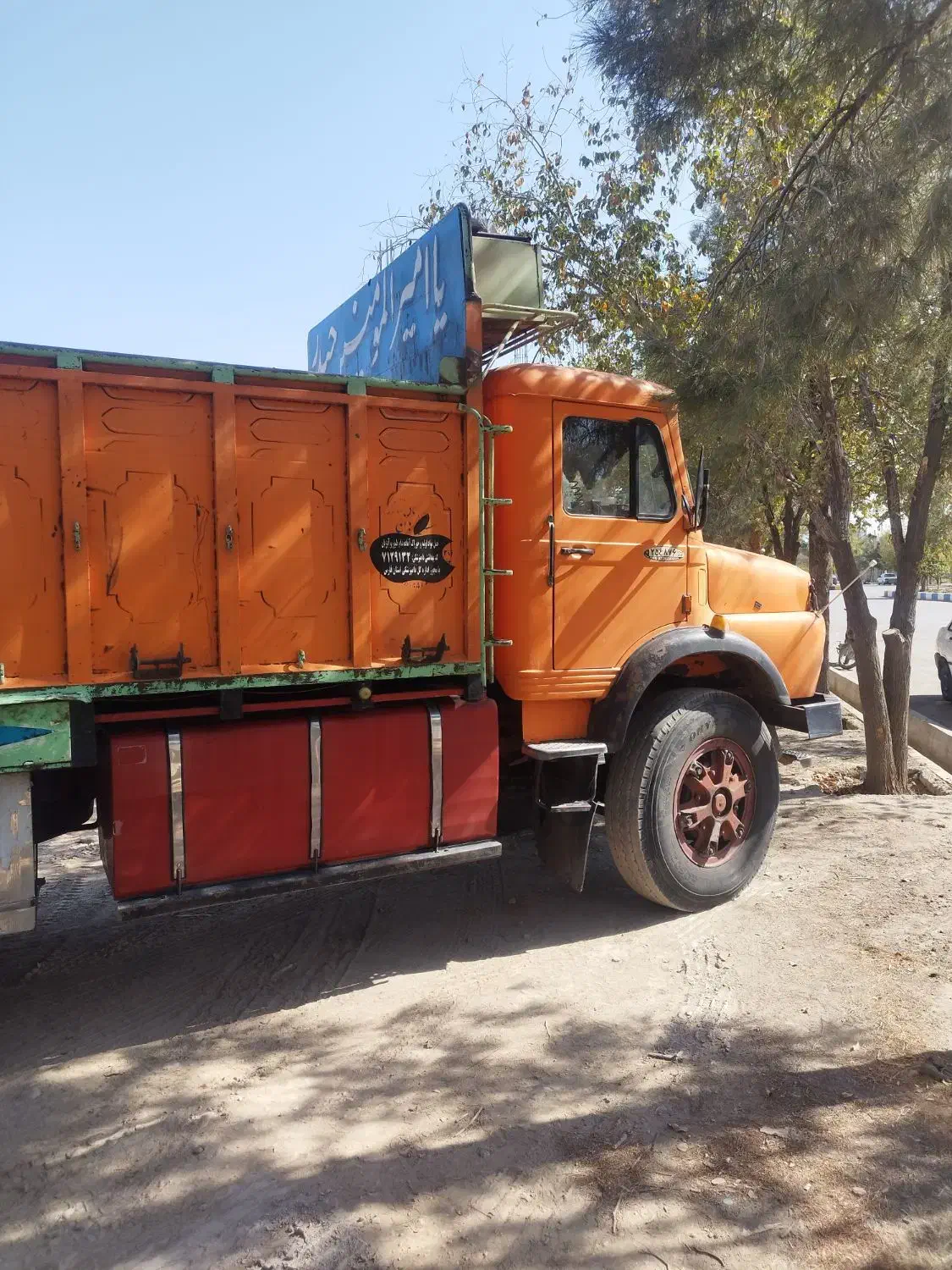 ده چرخ زیرمایلر باری مدل ۷۴|خودرو سنگین|نیریز, |دیوار