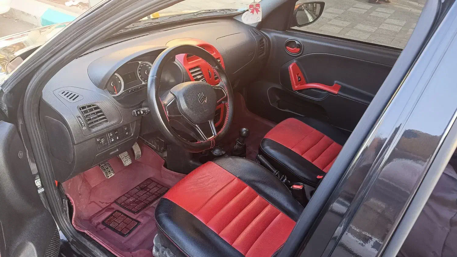 کوییک gxrl  مشکی قرمز|خودرو سواری و وانت|یزد, |دیوار