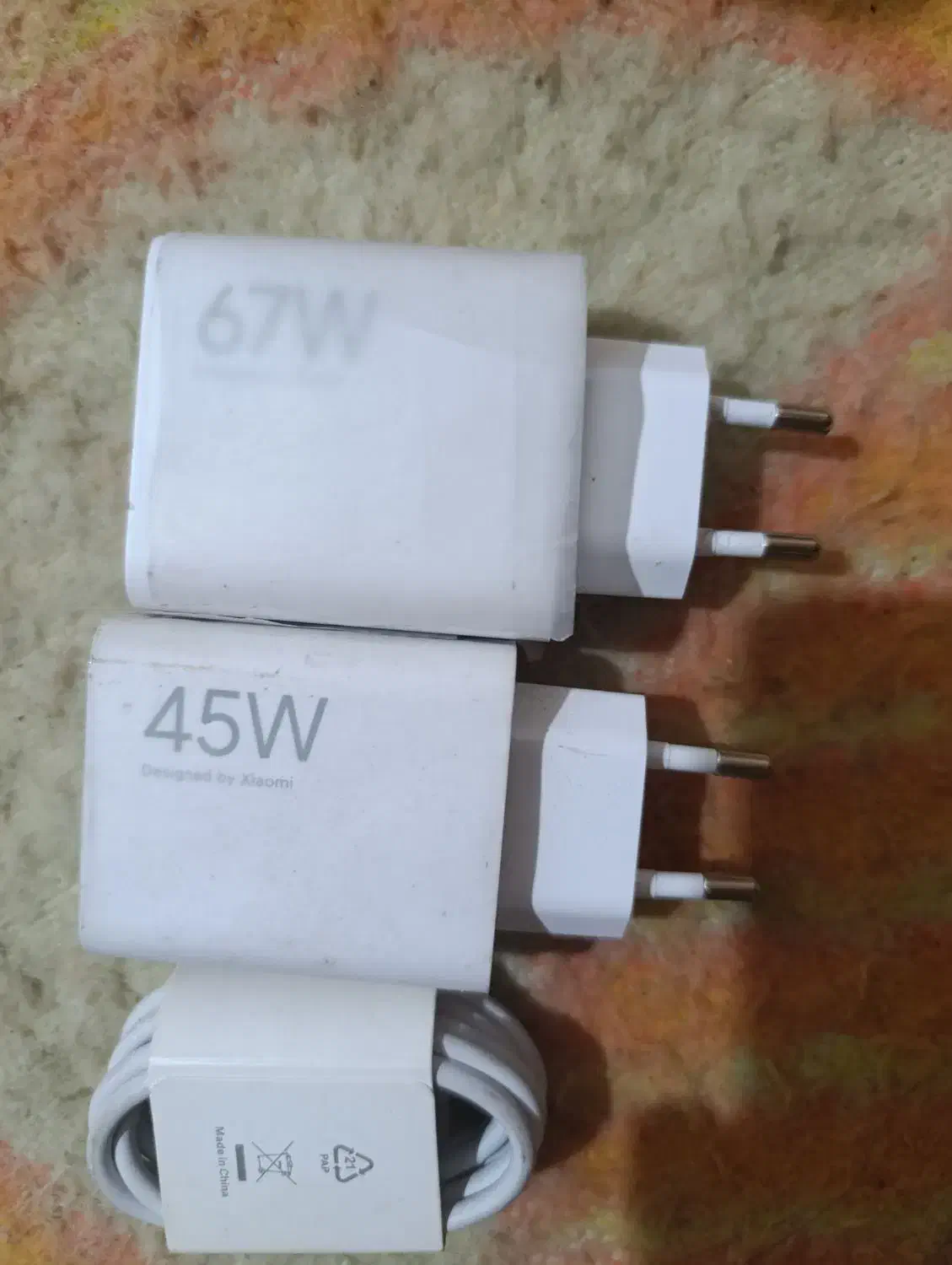 شارژر اصل داخل کارتن|لوازم جانبی موبایل و تبلت|کرمانشاه, |دیوار