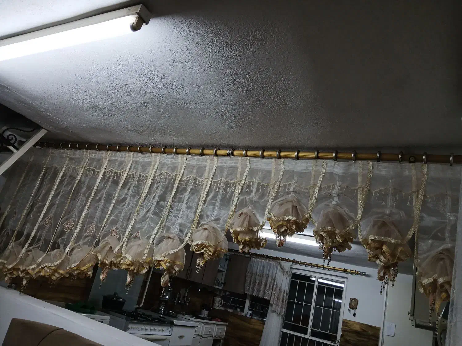 پرده اشپزخانه|پرده، رانر، رومیزی|تالش, هشتپر|دیوار