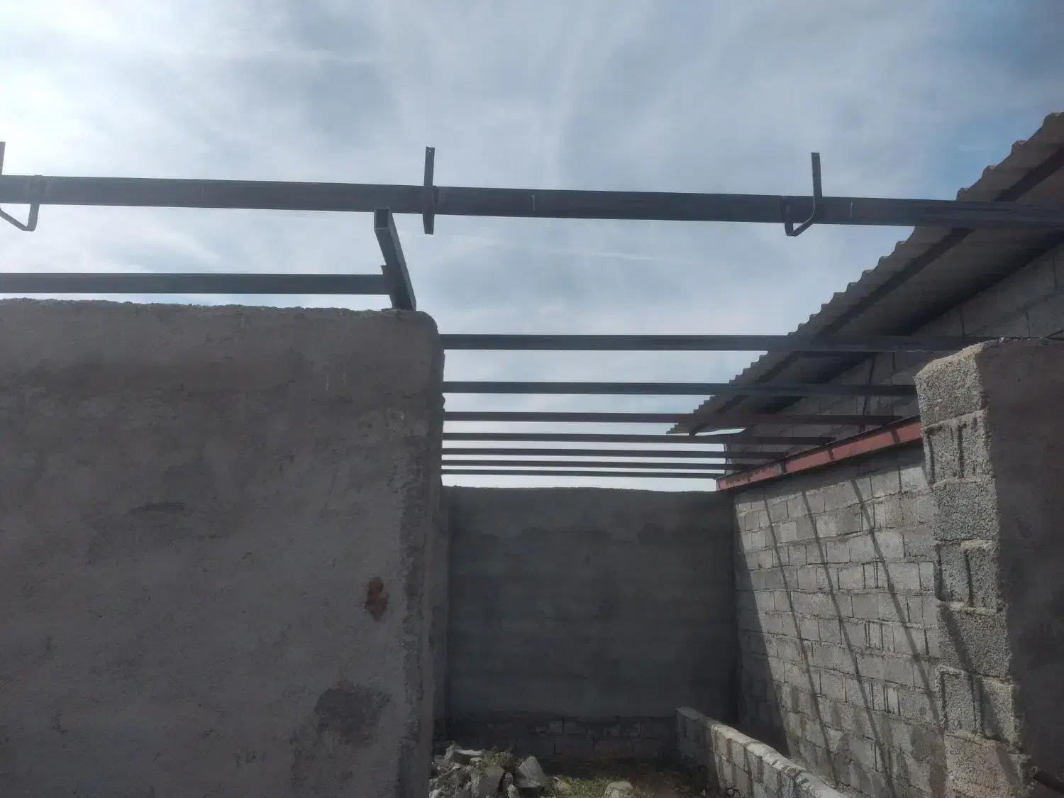 جوشکاری اجرای  اسکلت بندی و شیروانی|خدمات پیشه و مهارت|اهر, |دیوار