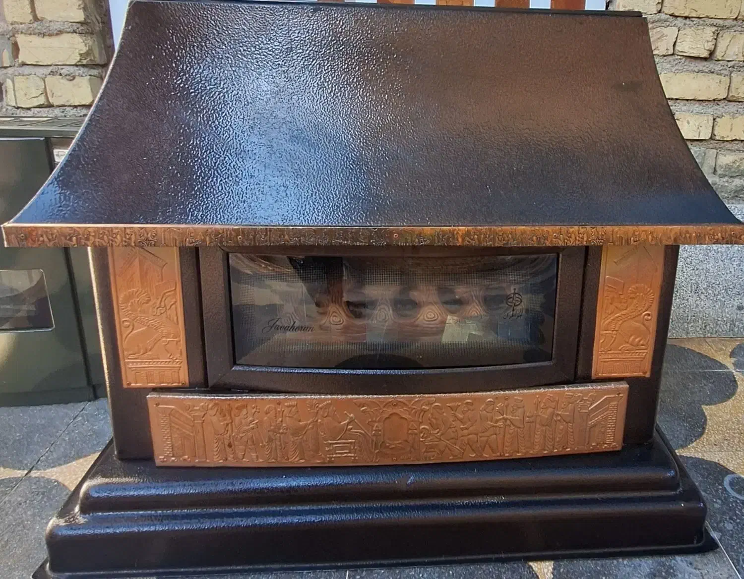 بخاری طرح شومینه|بخاری، هیتر، شومینه|شیراز, کوشک میدان|دیوار