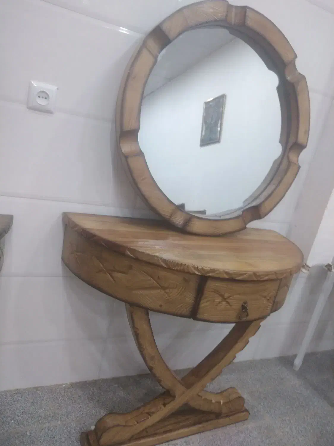 آینه کنسول|بوفه، ویترین، کنسول|نیشابور, فضل|دیوار