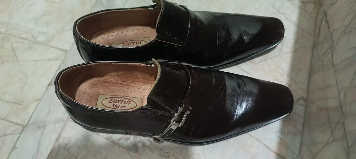 دو جفت کفش مجلسی ورنی|کیف، کفش، کمربند|مشهد, آزادشهر|دیوار