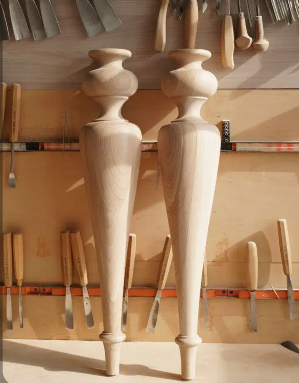 تولید انواع پایه خراطی|صنایع دستی و سایر لوازم تزئینی|چهاردانگه (تهران), |دیوار