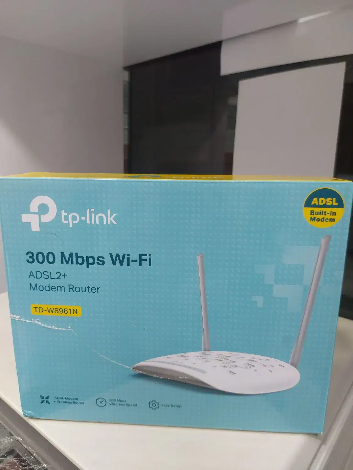 مودم روتر +ADSL2 تیپی لینک 8961N دوآنتن N300|مودم و تجهیزات شبکه|جوانرود, |دیوار