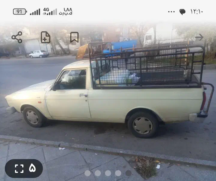 وانت دوگانه سوز|خودرو سواری و وانت|خرمآباد, |دیوار