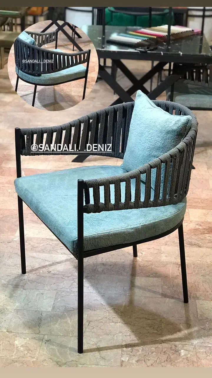 صندلی بافتی کافه رستوران کد 4000|میز و صندلی غذاخوری|چهاردانگه (تهران), |دیوار