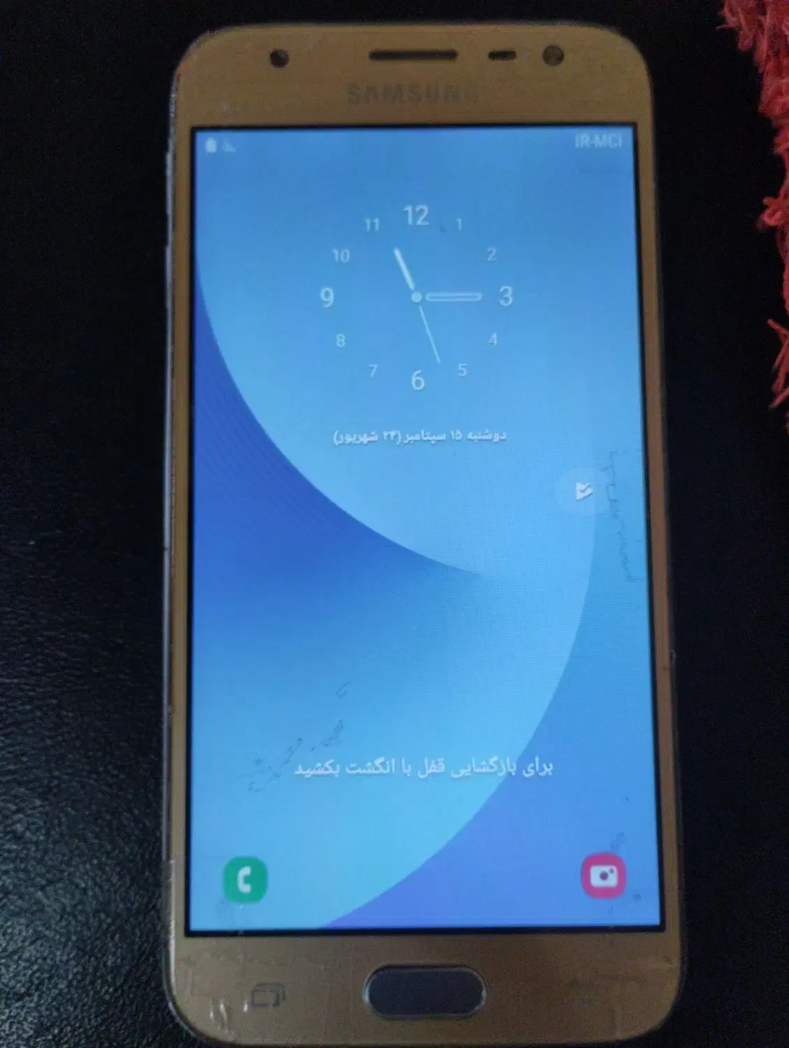 گوشی سامسونگ J 3 pro 2017|موبایل|دزفول, |دیوار