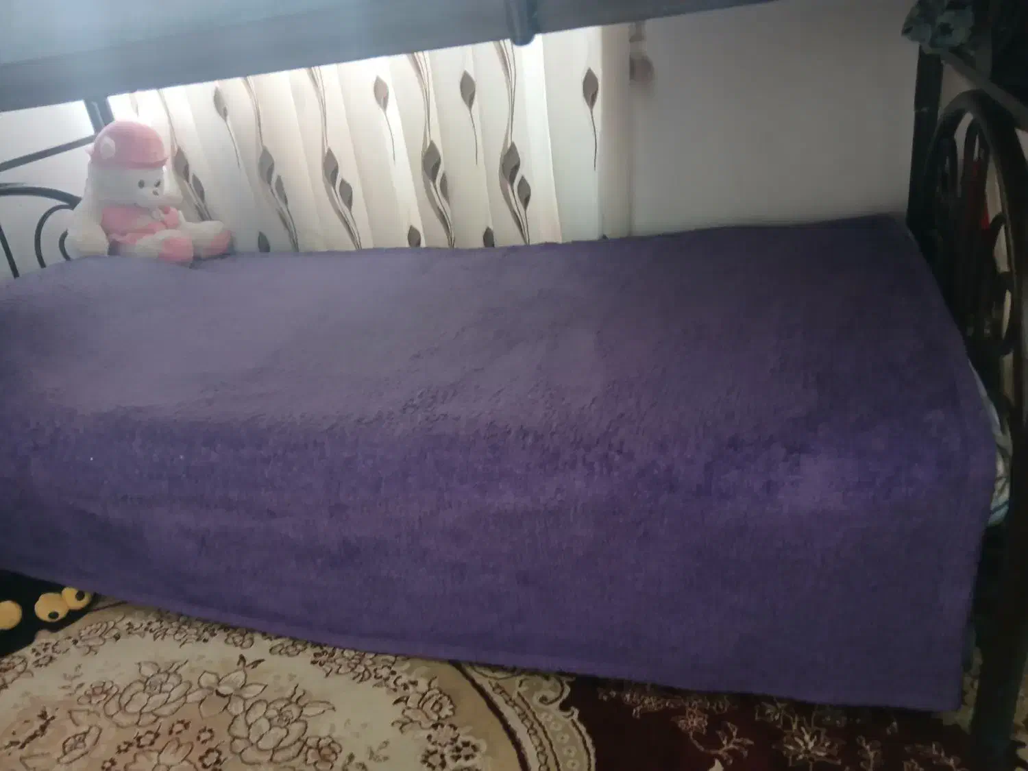 تخت دوطبقه با خوشخواب|تخت و سرویس خواب|گلبهار, شهر جدید گلبهار|دیوار