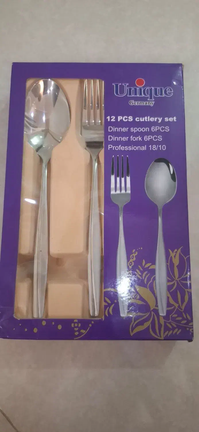 قاشق و چنگال یونیک نونو آکبند|ظروف سرو و پذیرایی|کرج, فاز ۳ گوهردشت|دیوار