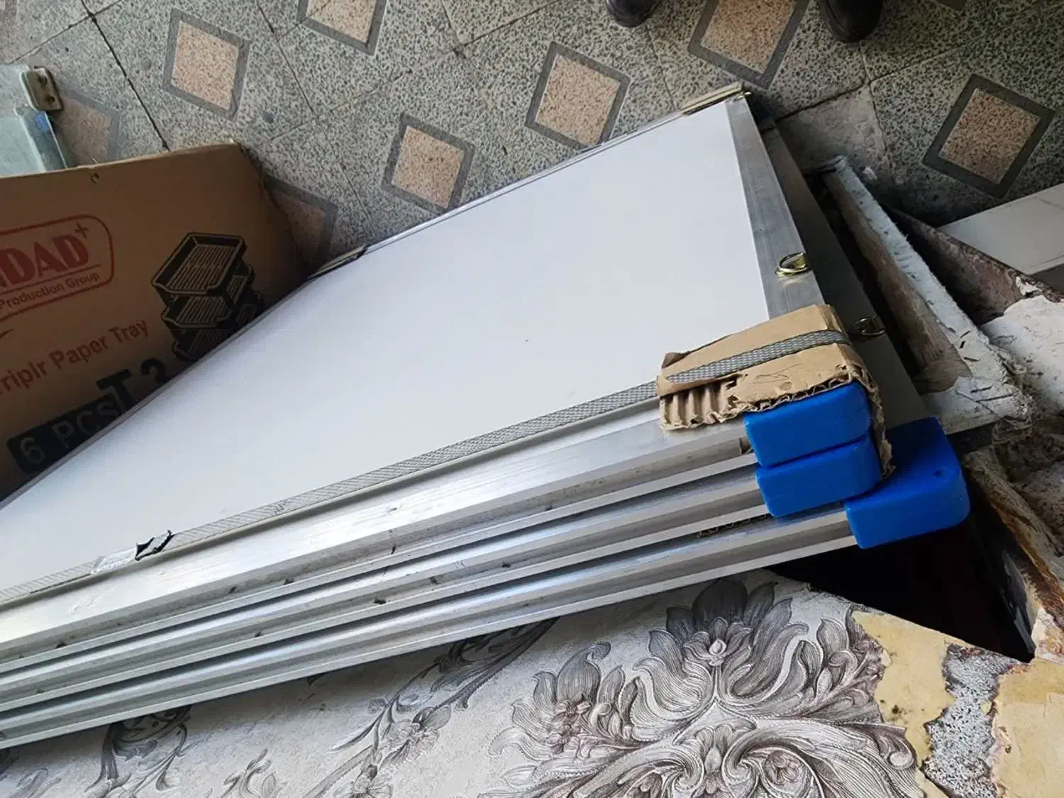 تخته دو طرف وایت برد|لوازم التحریر|خرم‌آباد, |دیوار