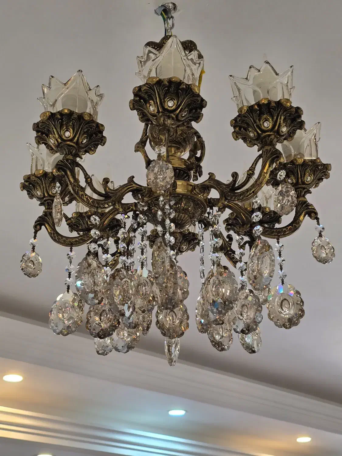 نور روشنایی لوستر|لوستر و چراغ آویز|ساری, |دیوار