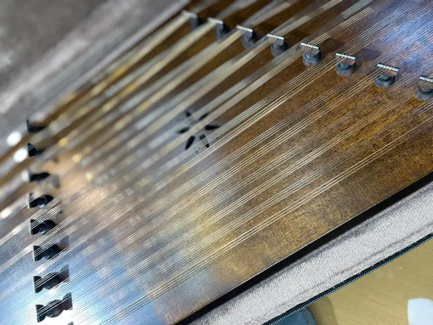 سنتور صادقی  آکبند تمام گردو|سازهای سنتی|تهران, افسریه شمالی|دیوار