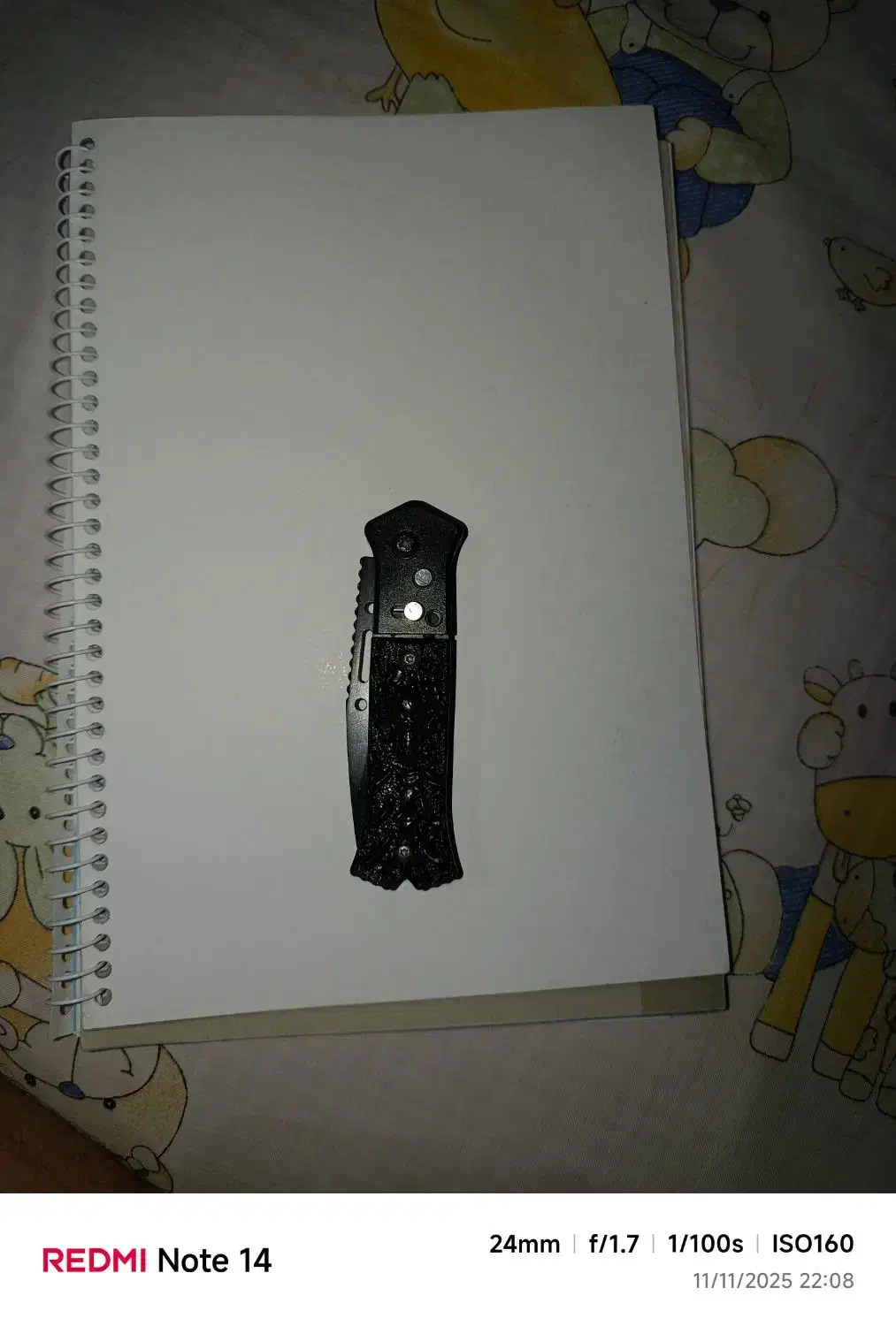 چاقو خوشگل اسکلتی|کلکسیون اشیاء عتیقه|مراغه, |دیوار