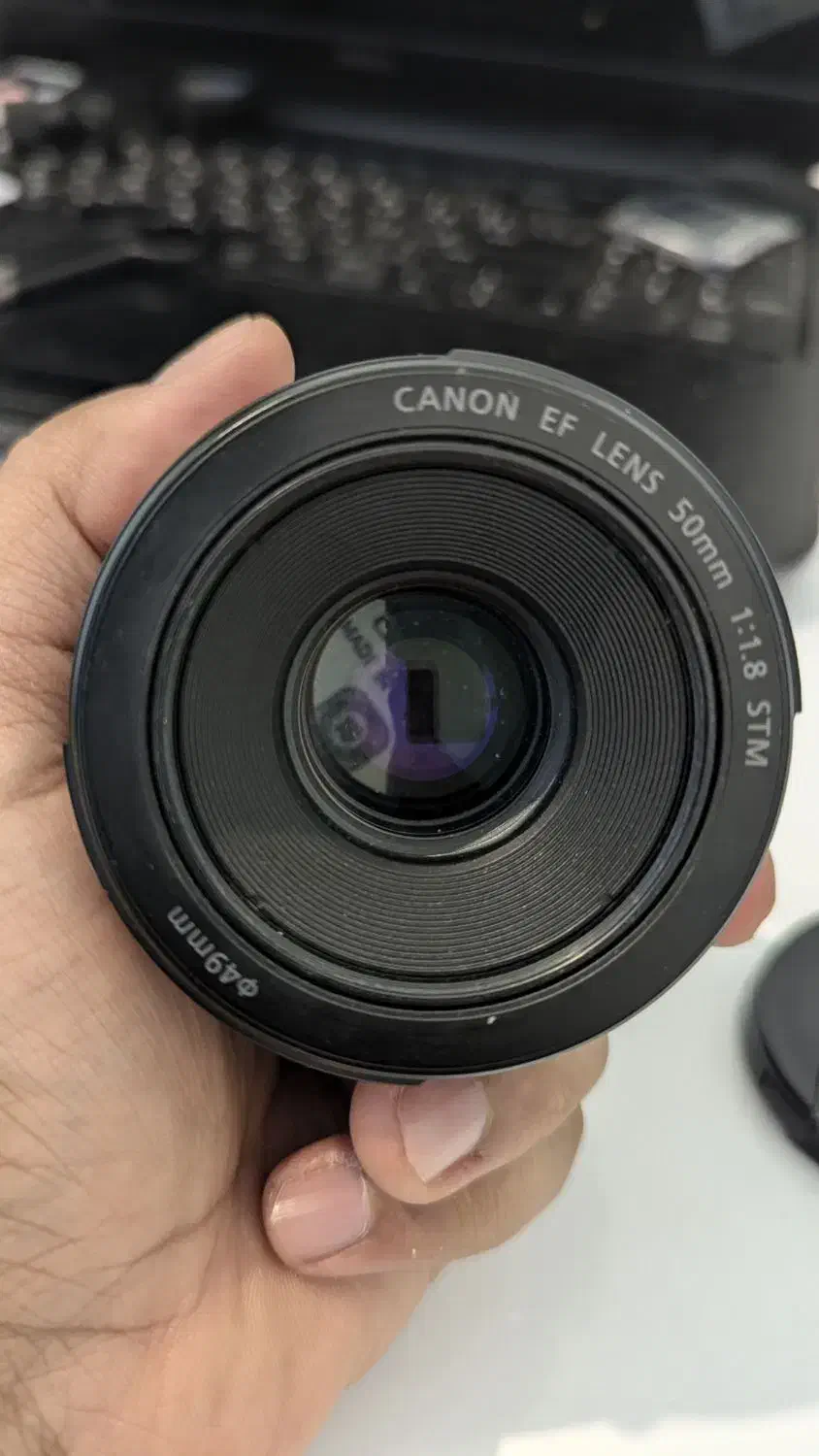 لنز کانن EF 50mm f/1.8 STM|دوربین عکاسی و فیلم‌برداری|اهواز, کیانپارس |دیوار