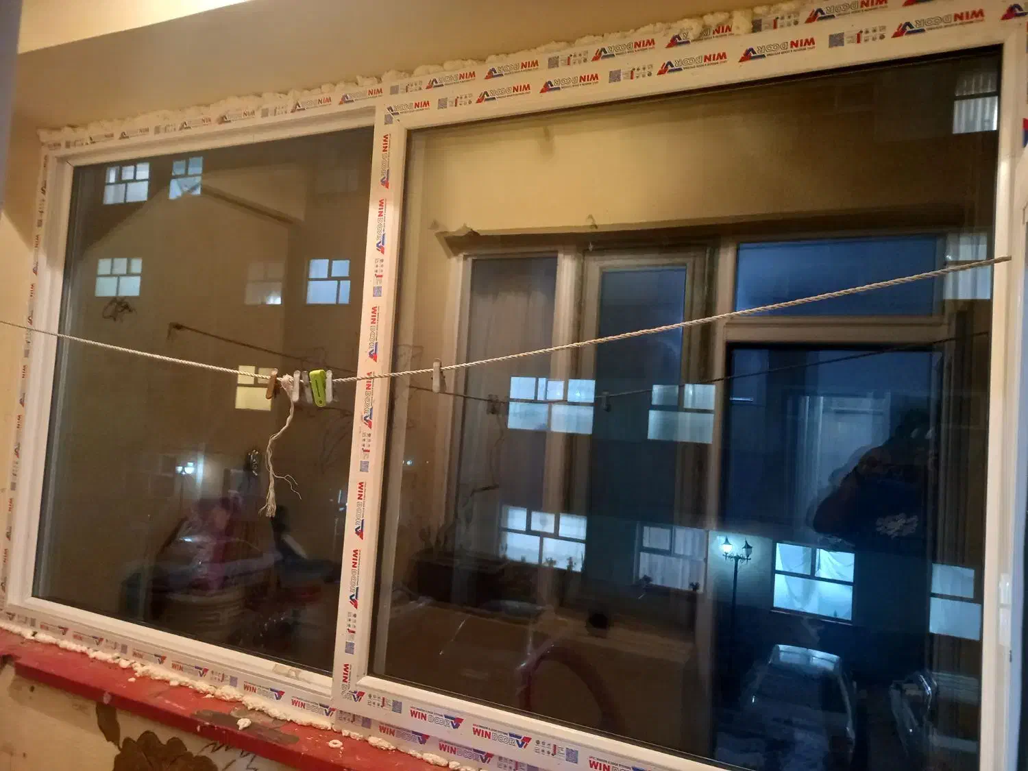 بالکن شیشه وupvc|خدمات پیشه و مهارت|سهند, |دیوار