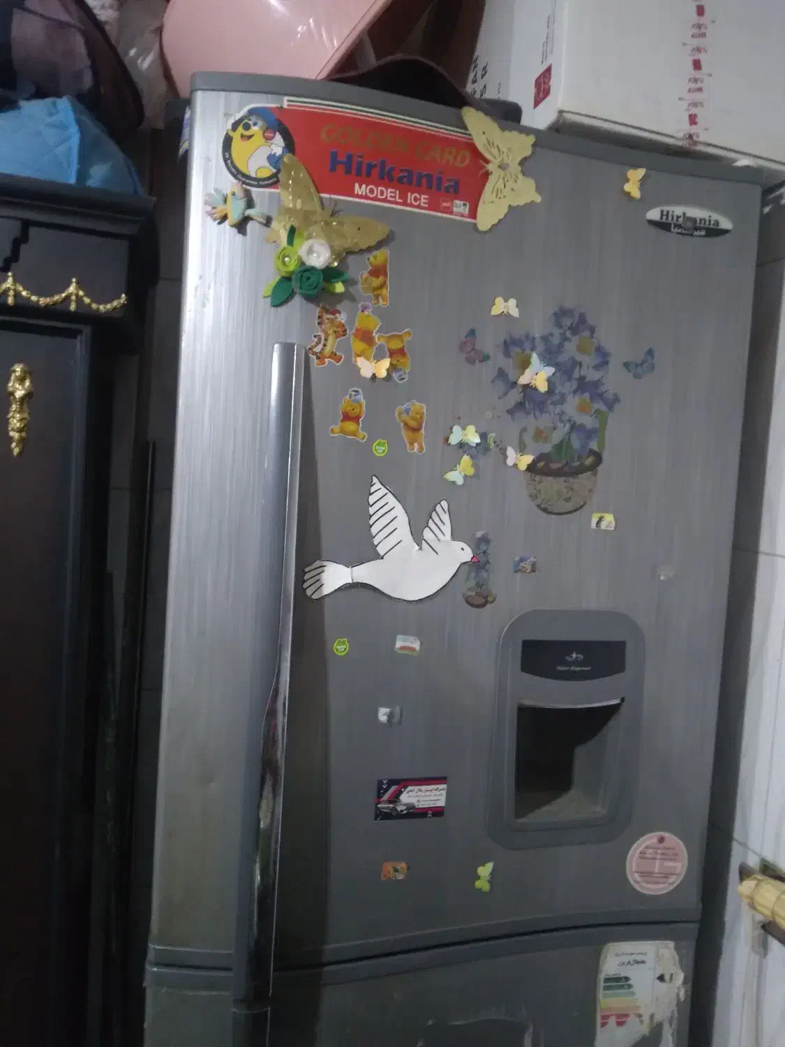 سلام  یک عدد یخچال فریزر سالم|یخچال و فریزر|نیشابور, ده حلاج|دیوار