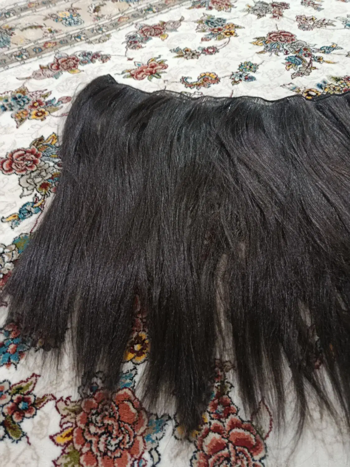 موی پوش خورده 50سانتی مشکی طبیعی|آرایشی، بهداشتی، درمانی|نقده, |دیوار