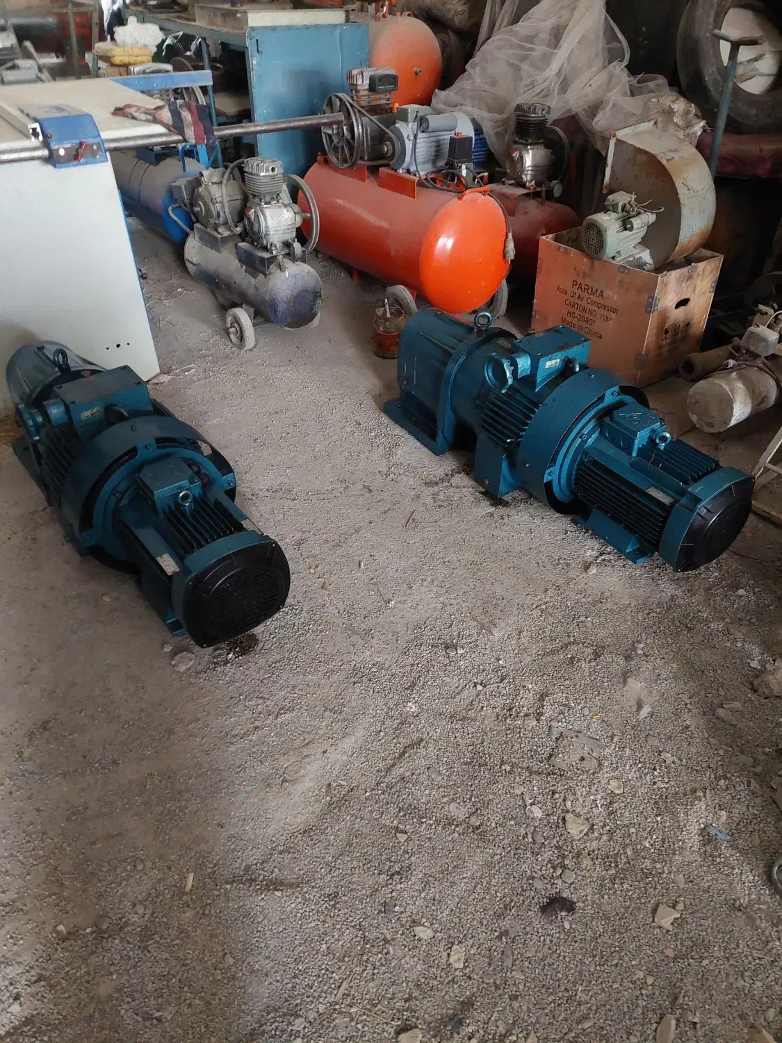 دو عدد الکترو گیر بکس دور متغیر ، دینام گیربکس نو|ماشینآلات صنعتی|قرچک, قشلاق جیتو|دیوار