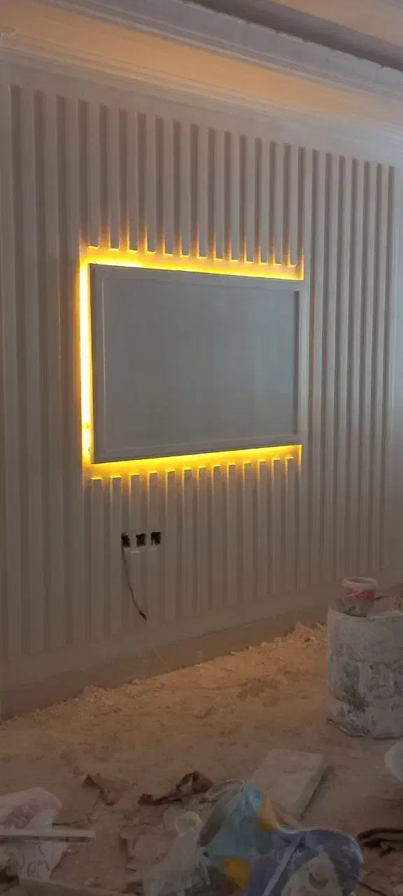 گچکاری و طراحی نور مخفی|خدمات پیشه و مهارت|بستک, |دیوار