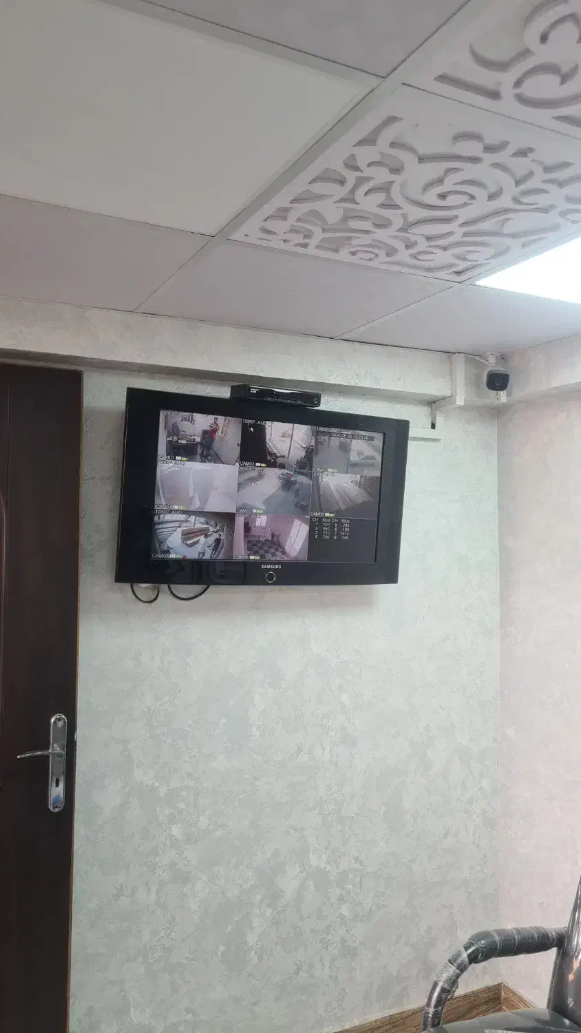 دوربین مداربسته و سیستم های حفاظتی|دوربین مداربسته|رشت, آزادگان|دیوار