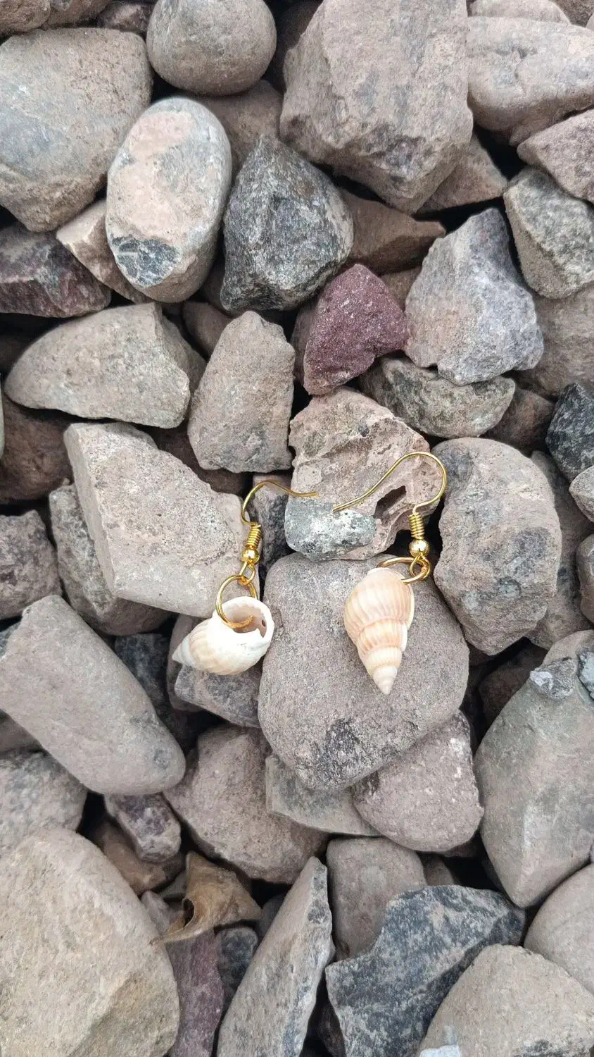 گوشواره صدفی.|زیورآلات و اکسسوری|آستانه اشرفیه, |دیوار