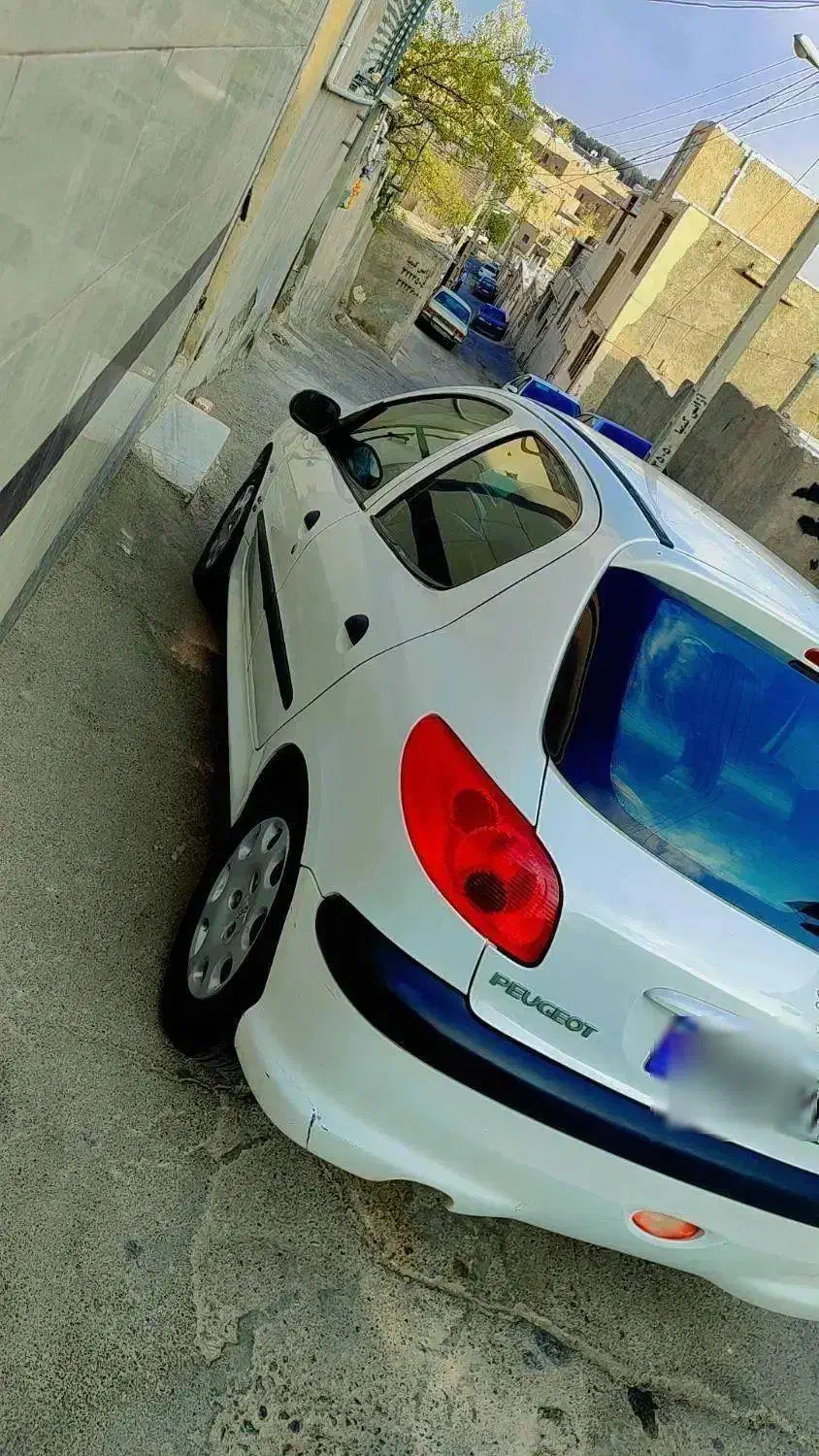 206مدل 94 تیپ 5 بدون رنگ|خودرو سواری و وانت|بیرجند, |دیوار