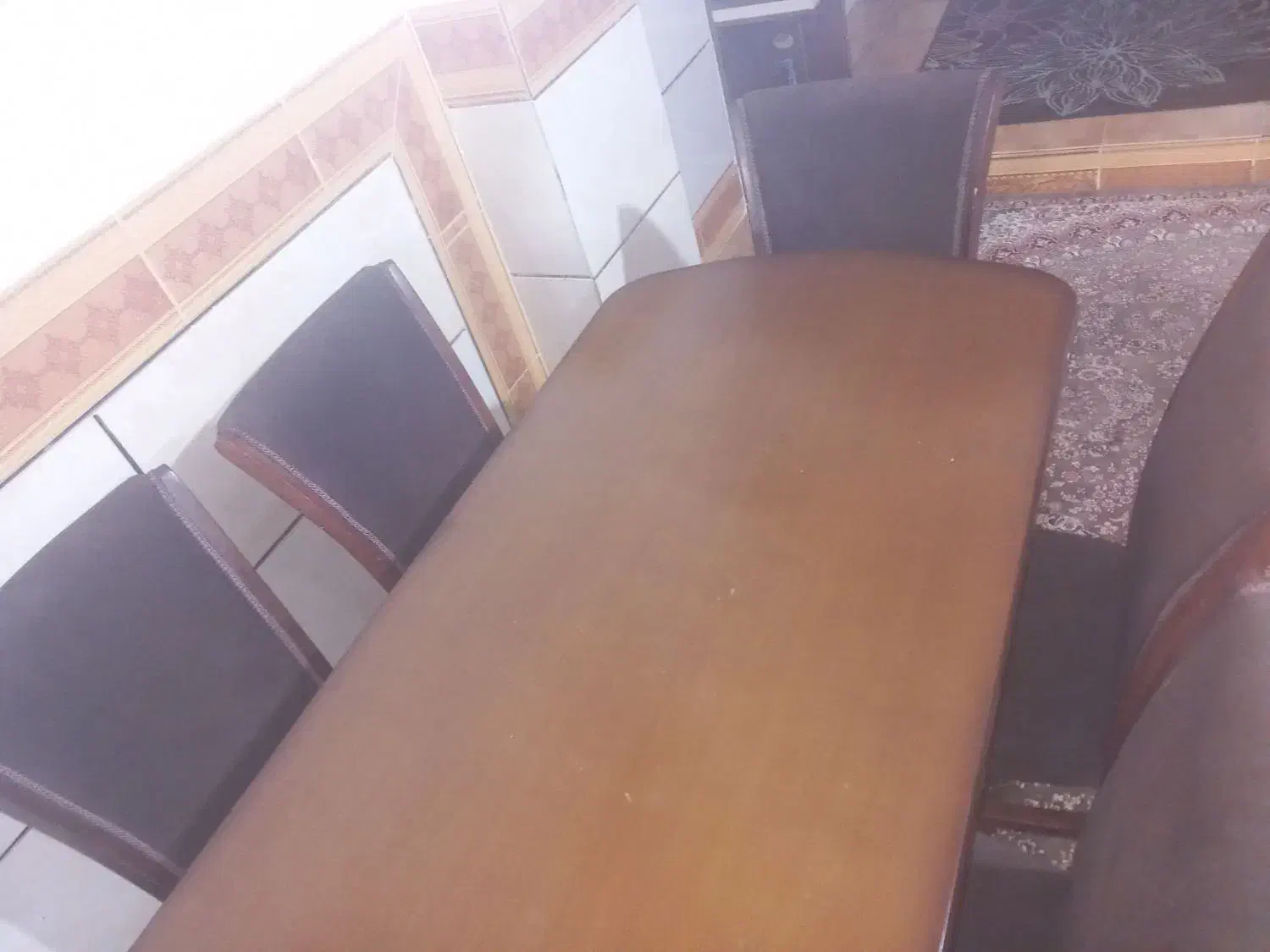 میز غذاخوری شش نفره|میز و صندلی غذاخوری|مینودشت, |دیوار