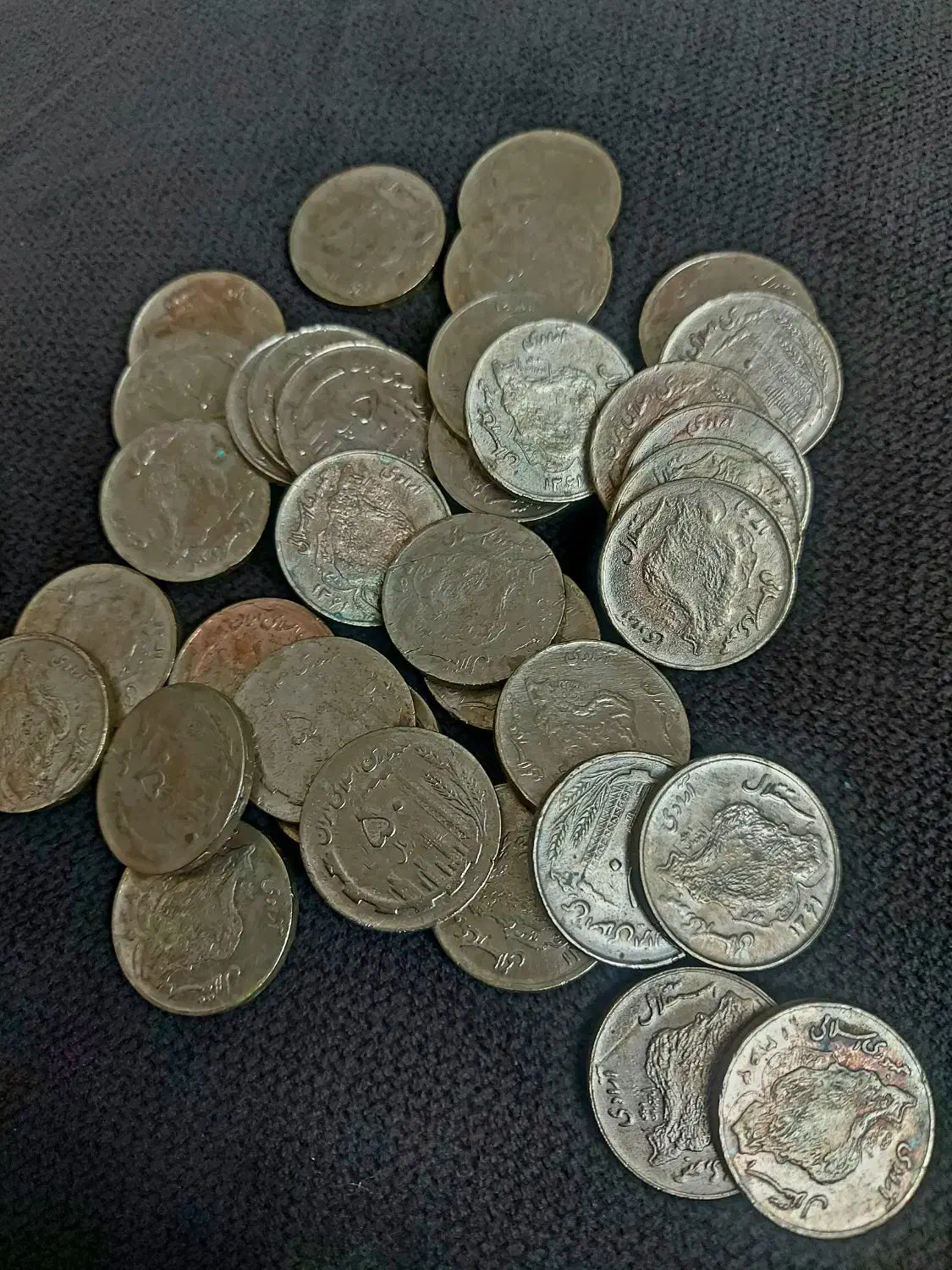 سکه مسی ۵ تومانی|کلکسیون سکه، تمبر، اسکناس|فومن, |دیوار