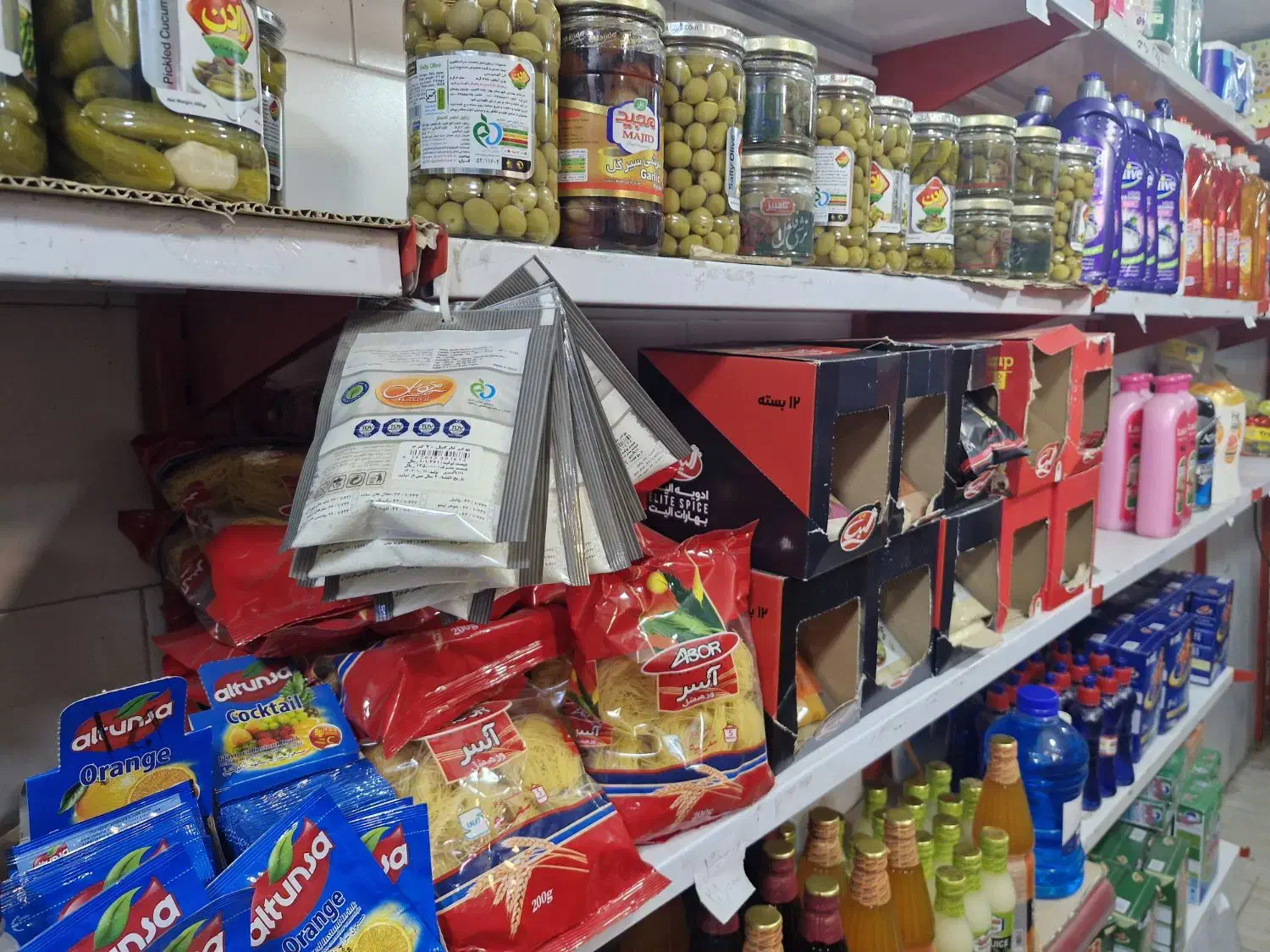 حراج اجناس سوپرمارکتی به دلیل تغییر شغل|حراج|اهواز, شریعتی جنوبی|دیوار