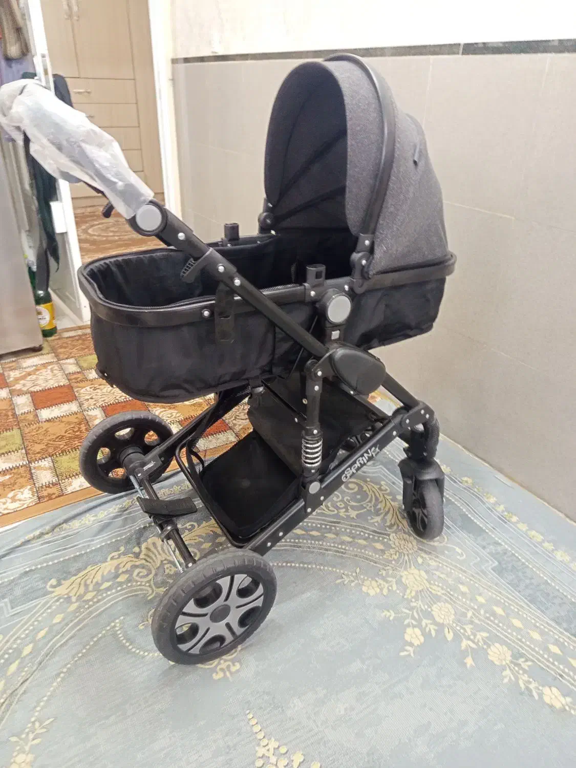 کالسکه اسپرینک حرفه ای|کالسکه و لوازم جانبی|ری, دولتآباد|دیوار