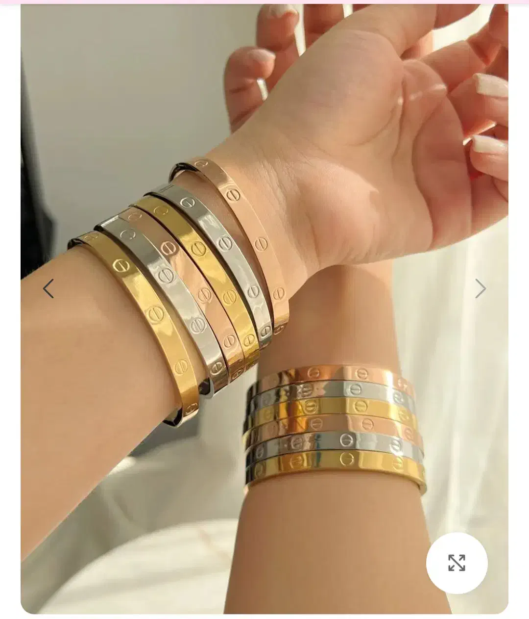 دستبند النگویی کارتیر|بدلیجات|همدان, |دیوار