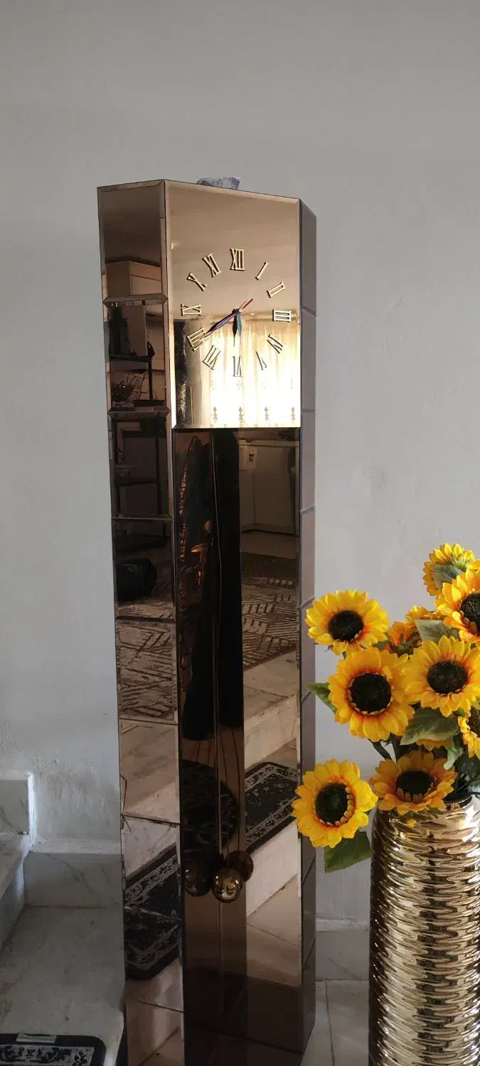 ساعت ایستاده آیینه ای|ساعت دیواری و تزئینی|تربت‌حیدریه, مظفریه|دیوار