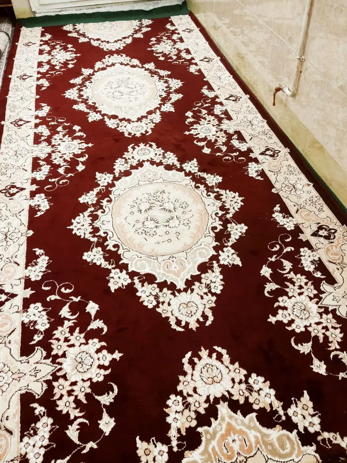 کناره فرش|فرش|قم, نیروگاه|دیوار