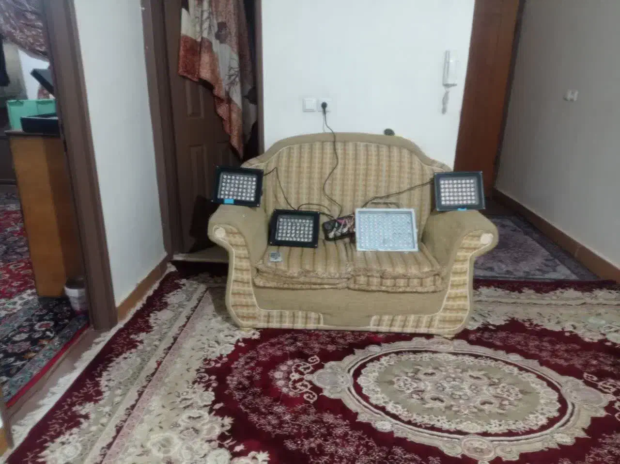 4عدد پرژکتور خیلی قوی بنفش|لامپ و چراغ|شاهینشهر, گزبرخوار|دیوار