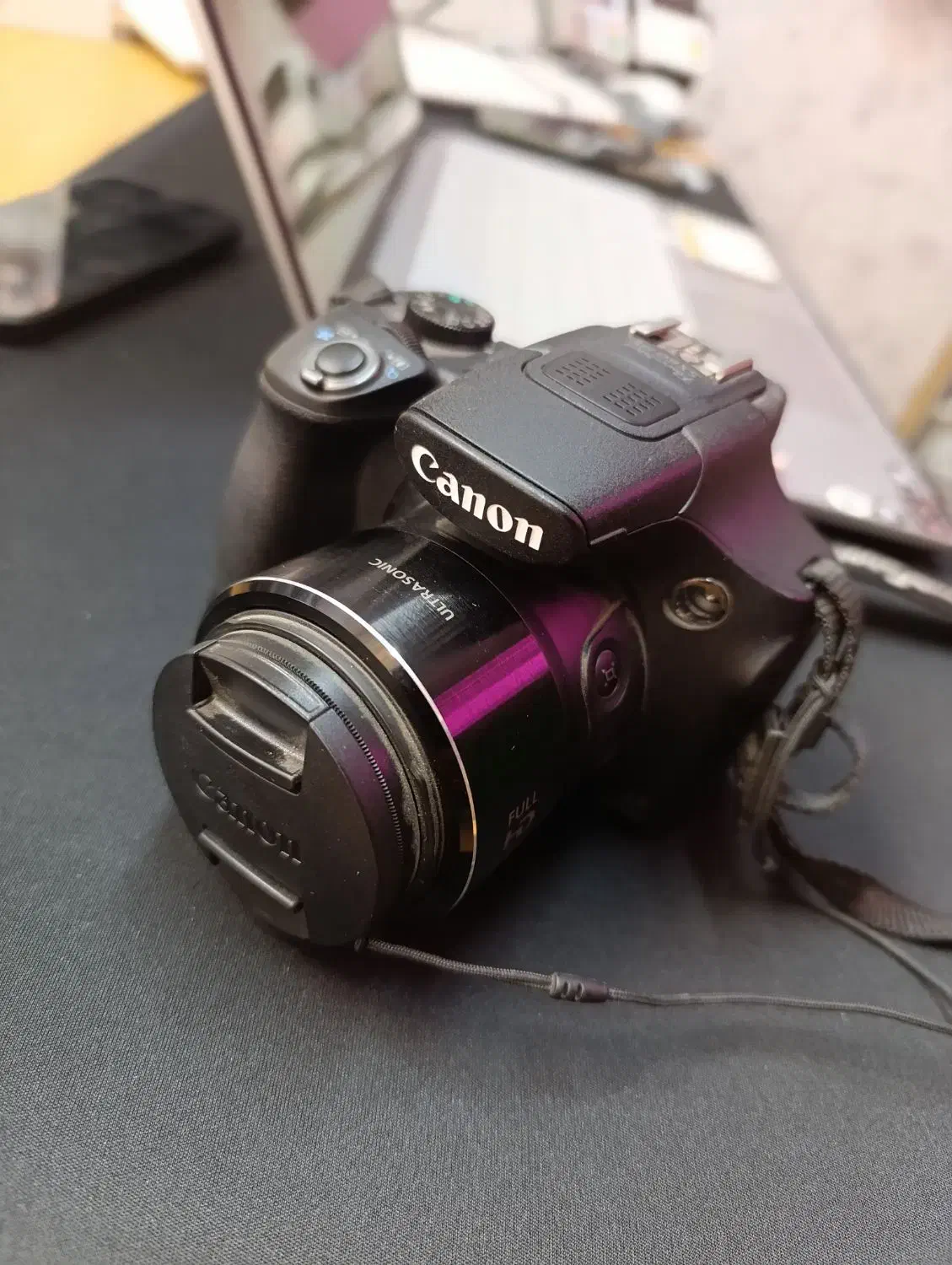 فروش دوربین کنون SX60 HS|دوربین عکاسی و فیلمبرداری|صومعهسرا, |دیوار