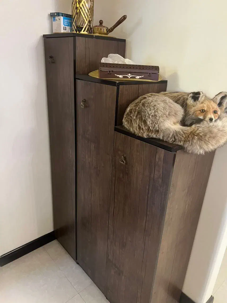 جا کفشی سه قلو تر و تمیز|جاکفشی، کمد، دراور|تهران, درختی|دیوار