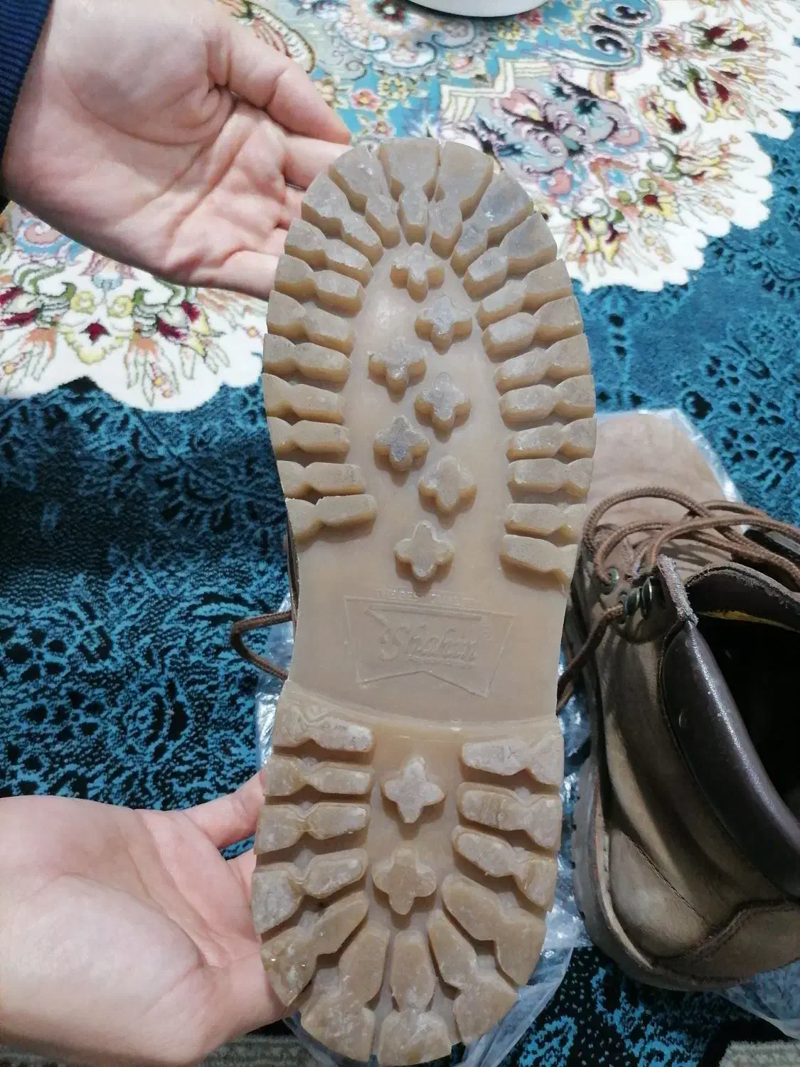 کفش ساقدار چرمی خارجی نو|کیف، کفش، کمربند|اصفهان, بهارستان|دیوار