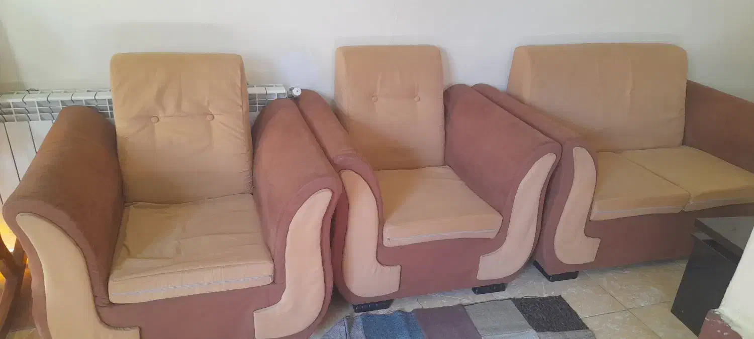 ۷ نفره دست دوم ـ ولی شیک و سالم ـ|مبلمان خانگی و میز عسلی|دیواندره, |دیوار