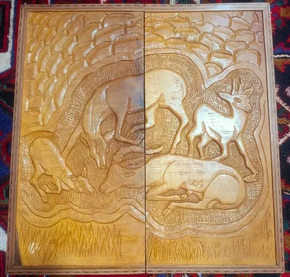 فروش تخته نرد چوبی|کلکسیون و سرگرمی|اسلامشهر, شهرک لاله|دیوار