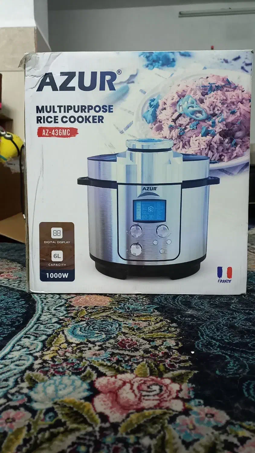 مولتی کوکر آزور|اجاق گاز و لوازم برقی پخت‌وپز|قم, شهرک امام حسن|دیوار