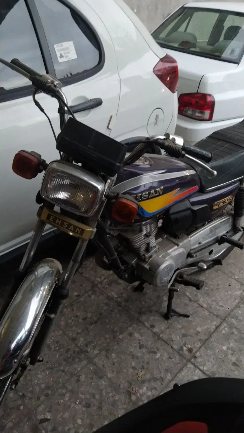 موتور سیکلت 125 احسان|موتورسیکلت|تهران, راه آهن|دیوار