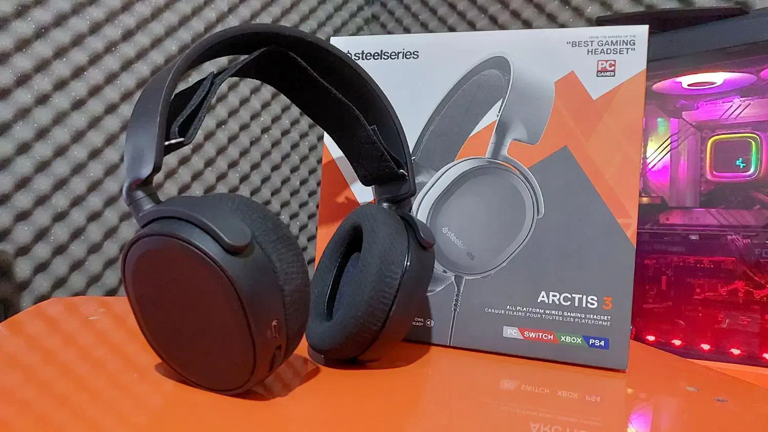 هدفون steelseries arctis 3|کنسول، بازی ویدئویی و آنلاین|شیراز, فخرآباد (دروازه کازرون)|دیوار